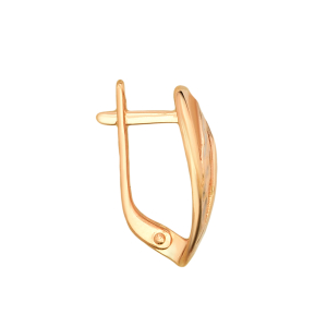 Серьги из красного золота