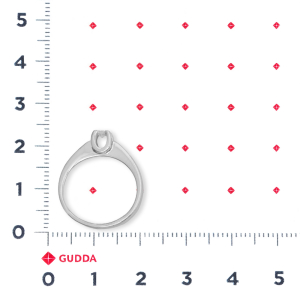 Кольцо из белого золота, с бриллиантом Кольцо из белого золота, с бриллиантом