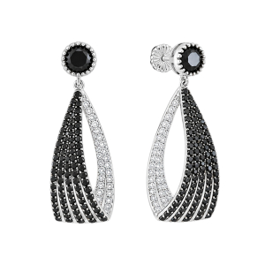 Серьги из серебра