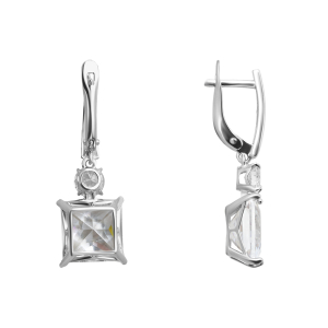 Новые серьги из серебра
