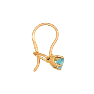 Серьги из красного золота Серьги из красного золота