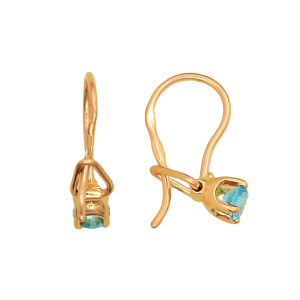 Серьги из красного золота Серьги из красного золота