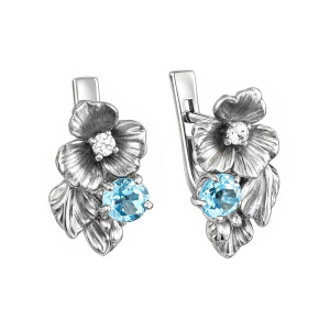 Серьги из серебра