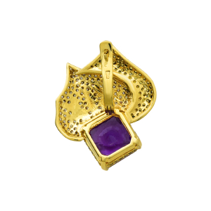 Серьги из желтого золота