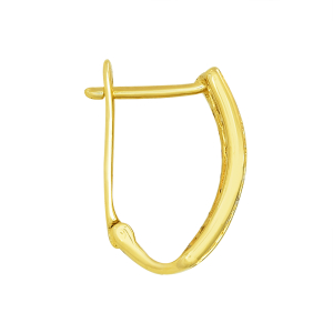 Серьги из желтого золота