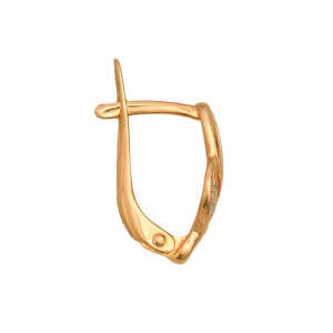 Серьги из красного золота
