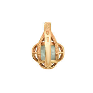 Серьги из красного золота