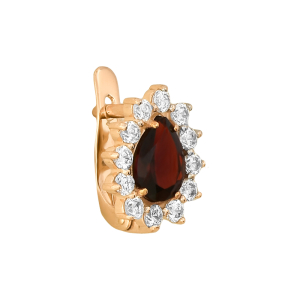 Серьги из красного золота Серьги из красного золота