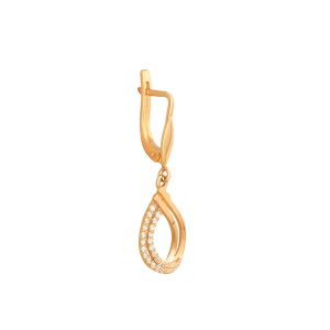 Серьги из красного золота Серьги из красного золота