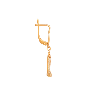 Серьги из красного золота Серьги из красного золота
