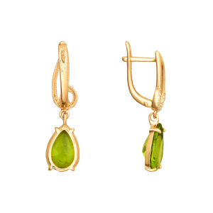 Серьги из красного золота Серьги из красного золота