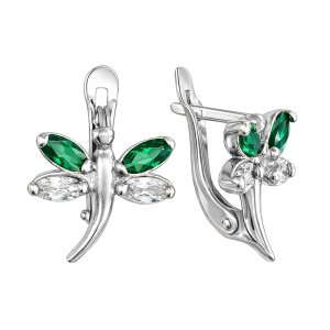 Серьги из серебра