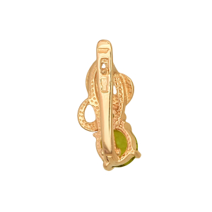 Серьги из красного золота