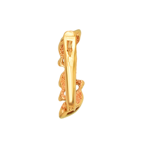 Серьги из красного золота