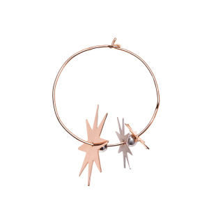 Серьги из красного золота