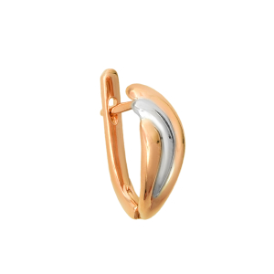 Серьги из красного золота