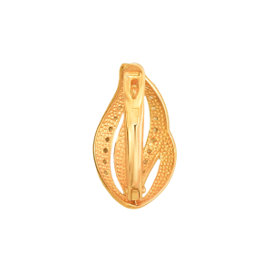 Серьги из красного золота