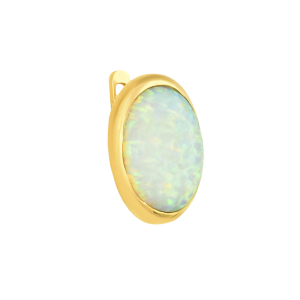 Серьги из желтого золота