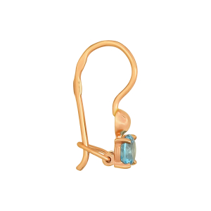Серьги из красного золота Серьги из красного золота