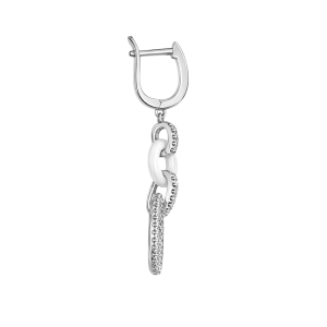 Серьги из серебра