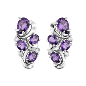 Серьги из серебра