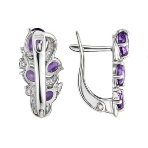 Серьги из серебра