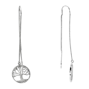 Серьги из серебра