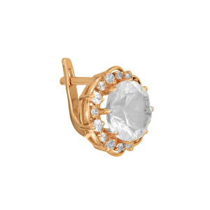 Серьги из красного золота Серьги из красного золота