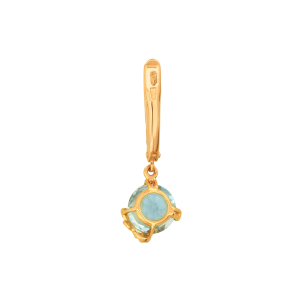 Серьги из красного золота, с бриллиантами