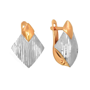 Серьги из красного золота Серьги из красного золота