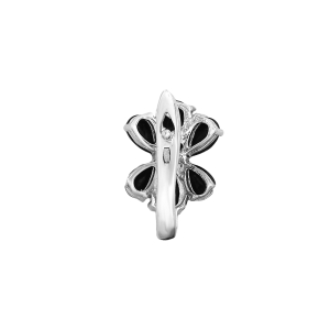 Серьги из серебра, с сапфирами