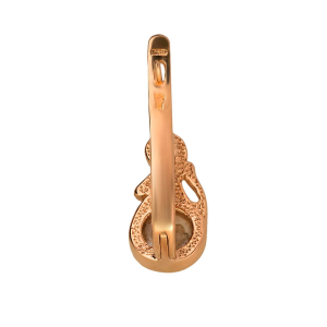 Серьги из красного золота