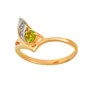 Кольцо из белого золота