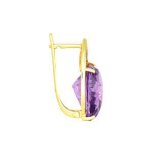 Серьги из желтого золота