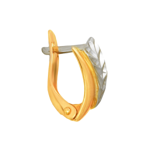 Серьги из красного золота