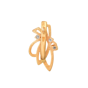 Серьги из красного золота