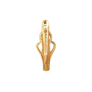 Серьги из красного золота