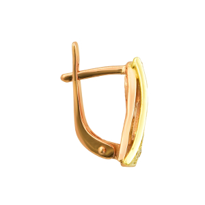Серьги из красного золота
