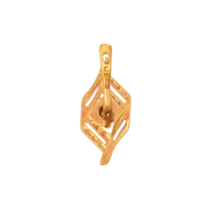 Серьги из красного золота