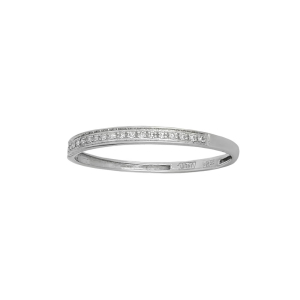 Кольцо из белого золота, с бриллиантами Кольцо из белого золота, с бриллиантами